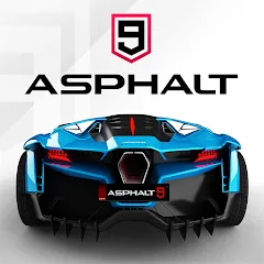 Взломанная Asphalt 9: Legends (Асфальт 9)  [МОД Mega Pack] - полная версия apk на Андроид