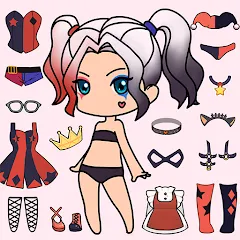 Взлом Doll Dress Up - Makeup Games  [МОД Много монет] - последняя версия apk на Андроид