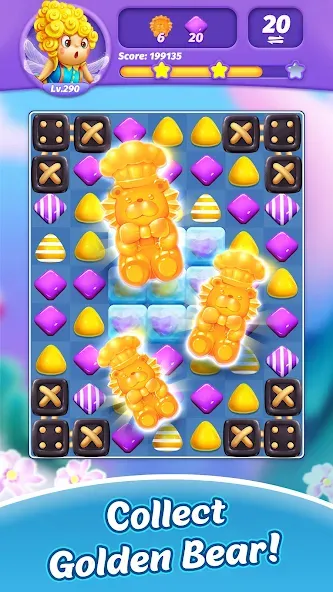 Candy Charming - Match 3 Games (энди Чарминг)  [МОД Mega Pack] Screenshot 3