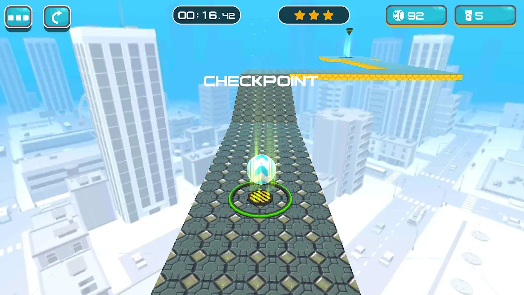 Gyro Ball 3D (Джайро Болл 3Д)  [МОД Unlocked] Screenshot 3