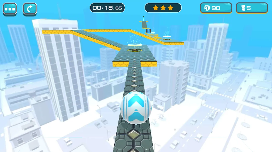 Gyro Ball 3D (Джайро Болл 3Д)  [МОД Unlocked] Screenshot 5