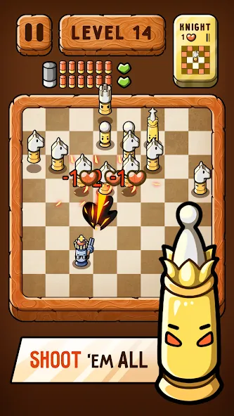 Bullet Chess: Board Shootout (Бюллет чесс)  [МОД Меню] Screenshot 1