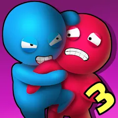 Взломанная Noodleman Party: Fight Games (Нудлман Пати)  [МОД Много денег] - стабильная версия apk на Андроид