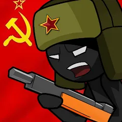 Взлом Stickman WW2 (Стикмэн Вторая Мировая война)  [МОД Бесконечные монеты] - полная версия apk на Андроид