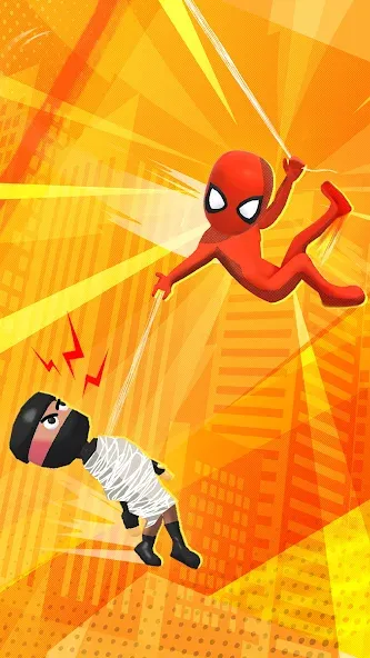 Web Master: Stickman Superhero (Вебмастер)  [МОД Много монет] Screenshot 3