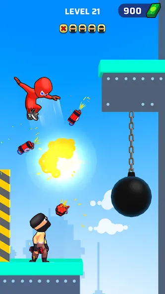 Web Master: Stickman Superhero (Вебмастер)  [МОД Много монет] Screenshot 4