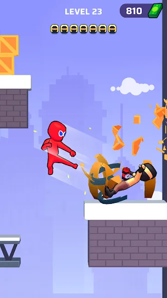 Web Master: Stickman Superhero (Вебмастер)  [МОД Много монет] Screenshot 5