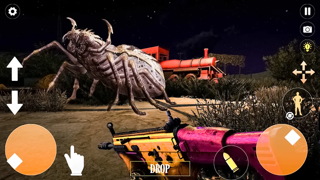 Horror Spider : Scary Train  [МОД Mega Pack] Screenshot 5