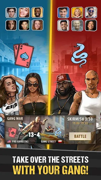 The Gang: Street Mafia Wars (Зэ Гэнг)  [МОД Mega Pack] Screenshot 3