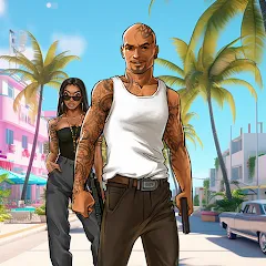 Взломанная The Gang: Street Mafia Wars (Зэ Гэнг)  [МОД Mega Pack] - последняя версия apk на Андроид