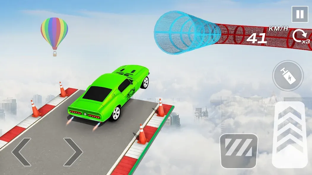 Car Games 3D - GT Car Stunts (ДжиТи Кар Стантс)  [МОД Menu] Screenshot 3