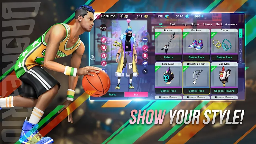 Basketrio - Allstar Streetball (Баскетрио)  [МОД Бесконечные монеты] Screenshot 5