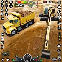 Скачать взломанную Construction Games Simulator  [МОД Menu] - последняя версия apk на Андроид