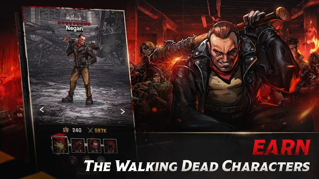 The Walking Dead: All-Stars (Зе Вокинг Дед)  [МОД Unlimited Money] Screenshot 3