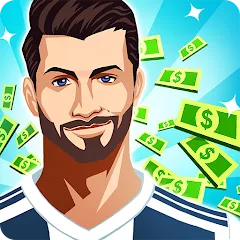 Скачать взломанную Idle Eleven - Soccer tycoon (Айдл Илевен)  [МОД Menu] - полная версия apk на Андроид