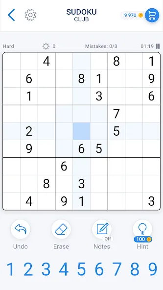 Sudoku Game - Daily Puzzles  [МОД Много денег] Screenshot 4