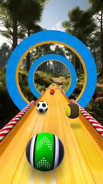 Fast Ball Jump - Going Ball 3d (Скай Болл Джамп)  [МОД Бесконечные деньги] Screenshot 1