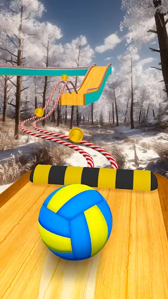 Fast Ball Jump - Going Ball 3d (Скай Болл Джамп)  [МОД Бесконечные деньги] Screenshot 4