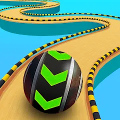 Скачать взломанную Fast Ball Jump - Going Ball 3d (Скай Болл Джамп)  [МОД Бесконечные деньги] - стабильная версия apk на Андроид