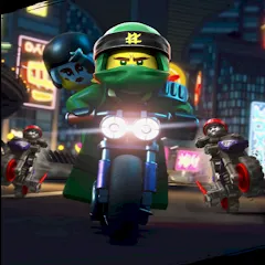 Взломанная Go Ninja Moto Race (Го Ниндзя Мото Гонка)  [МОД Mega Pack] - полная версия apk на Андроид