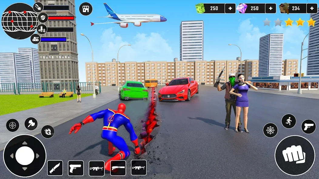 Miami Superhero: Spider Games  [МОД Unlimited Money] Screenshot 4