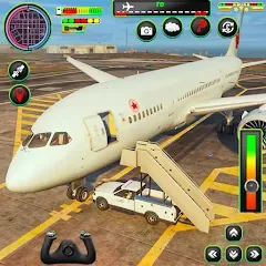 Скачать взлом Real Flight Sim Airplane Games (Реал Флайт Сим Авиасимуляторы игры на самолеты)  [МОД Много монет] - полная версия apk на Андроид