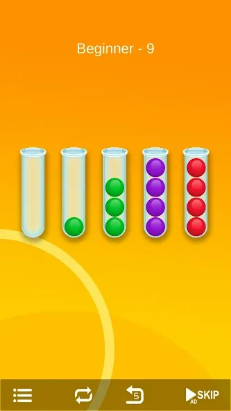 Ball Sort - Bubble Sort Puzzle (Болл Сорт)  [МОД Много монет] Screenshot 4