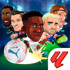 Скачать взломанную LALIGA Head Football 23 SOCCER (Хед Футбол)  [МОД Много монет] - стабильная версия apk на Андроид