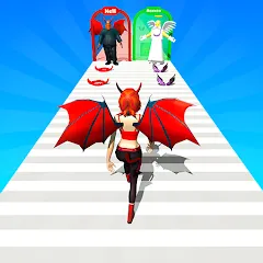 Скачать взломанную Heaven Life Rush! Paradise Run  [МОД Unlocked] - полная версия apk на Андроид