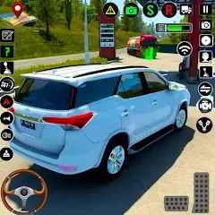 Скачать взломанную US Prado Car Games Simulator  [МОД Unlimited Money] - стабильная версия apk на Андроид