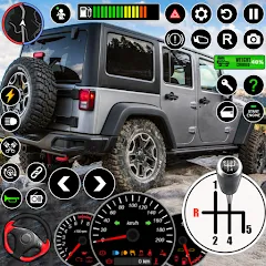 Скачать взломанную Offroad Jeep Driving & Parking  [МОД Много монет] - последняя версия apk на Андроид