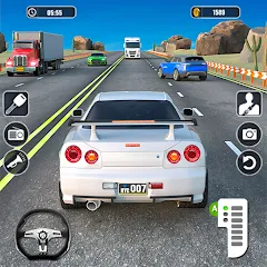 Скачать взлом Real Highway Car Racing Games  [МОД Бесконечные монеты] - полная версия apk на Андроид