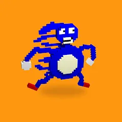 Скачать взломанную Sanic Run 3D (Саник Ран 3Д)  [МОД Много денег] - последняя версия apk на Андроид