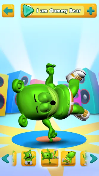 Talking Gummy Bear Kids Games  [МОД Много монет] Screenshot 5