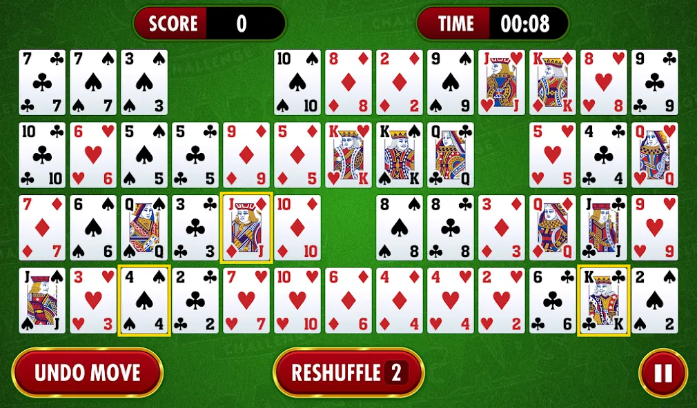 Gaps Solitaire Challenge (Гапс Солитер Челлендж)  [МОД Menu] Screenshot 4