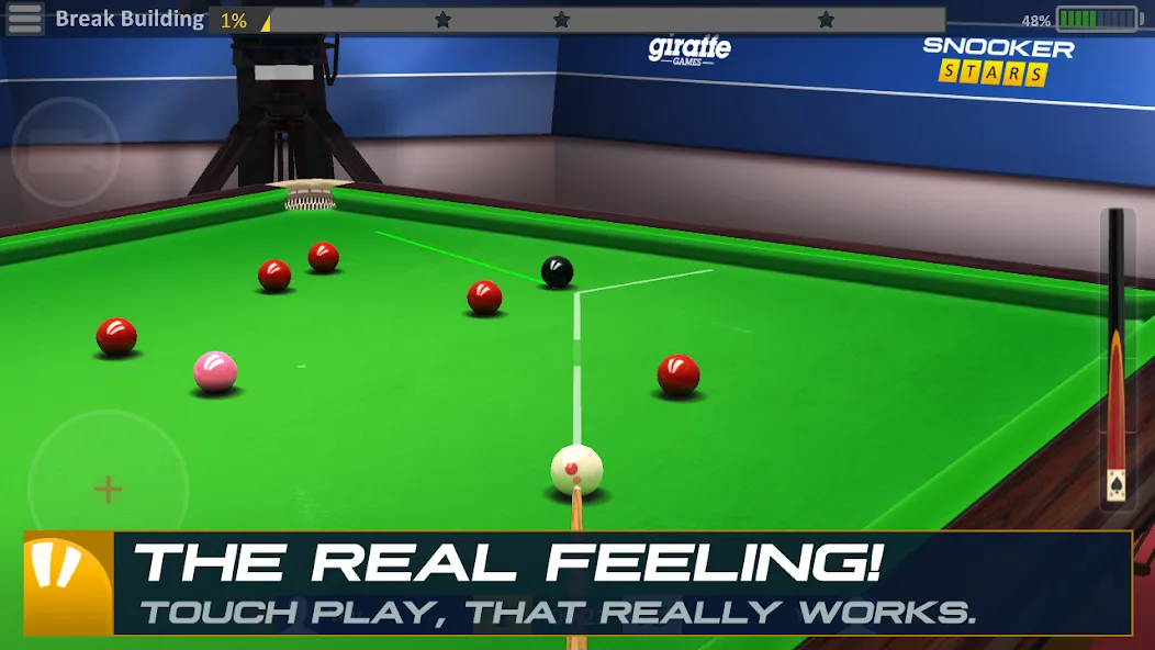 Snooker Stars - 3D Online Spor (Снукер Старс)  [МОД Все открыто] Screenshot 2