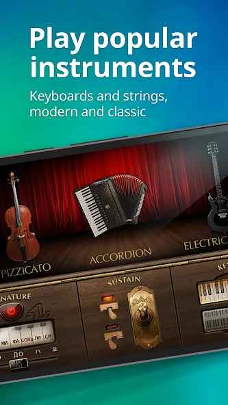 Piano - Music Keyboard & Tiles  [МОД Бесконечные монеты] Screenshot 4