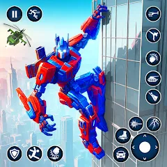 Скачать взломанную Spider Robot: Robot Car Games (Спайдер Робот)  [МОД Menu] - полная версия apk на Андроид