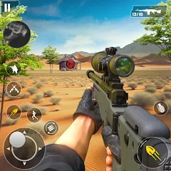 Скачать взлом Fps Shooting Gun War: Gun Game  [МОД Бесконечные монеты] - последняя версия apk на Андроид