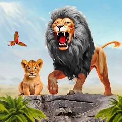 Скачать взломанную Ultimate Lion Simulator Game (Лайон Симулятор)  [МОД Меню] - полная версия apk на Андроид