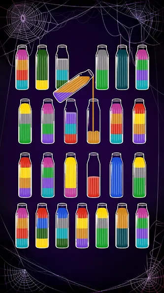 Soda Sort: Water Color Puzzle (Сода Сорт)  [МОД Все открыто] Screenshot 2