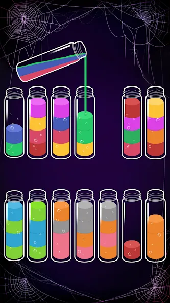 Soda Sort: Water Color Puzzle (Сода Сорт)  [МОД Все открыто] Screenshot 5