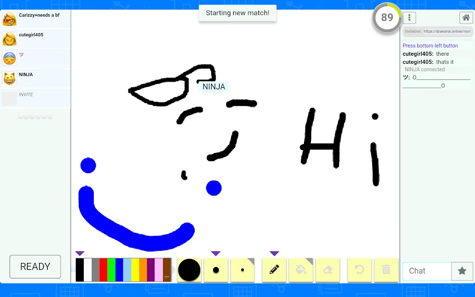 Drawaria.Online - Pictionary /  [МОД Все открыто] Screenshot 5