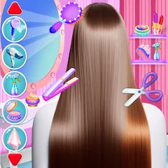 Скачать взломанную Fashion Braid Hairstyles Salon  [МОД Бесконечные монеты] - стабильная версия apk на Андроид