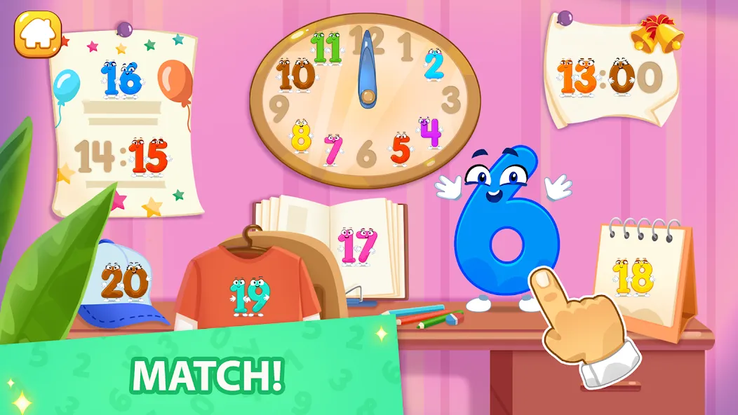 Numbers for kid Learn to count  [МОД Menu] Screenshot 3