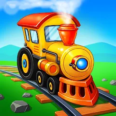 Взлом Train Games for Kids: station  [МОД Mega Pack] - полная версия apk на Андроид