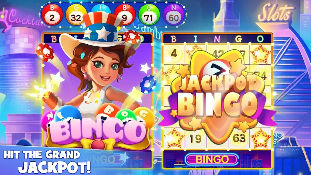 Bingo Lucky: Play Bingo Games (Бинго Лаки)  [МОД Бесконечные деньги] Screenshot 2