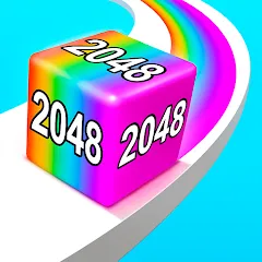 Взлом Jelly Run 2048 (Джелли Ран 2048)  [МОД Unlocked] - полная версия apk на Андроид