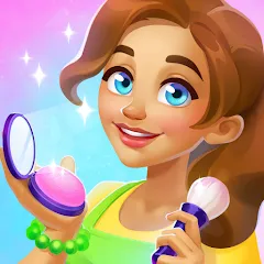 Скачать взломанную Makeover Salon: Beauty Mania (Маковер Салон)  [МОД Много денег] - полная версия apk на Андроид