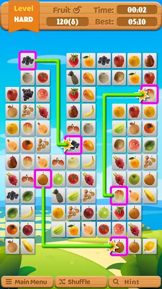 Fruit Connect (Фрукт Коннект)  [МОД Unlocked] Screenshot 2